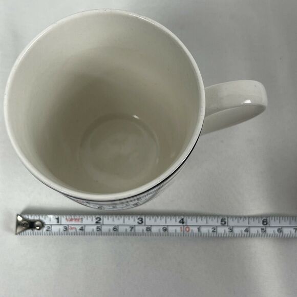 Toronto Canada Coffee Tea Cup Black White Skyline Elby Made In Canada - Picture 5 of 9